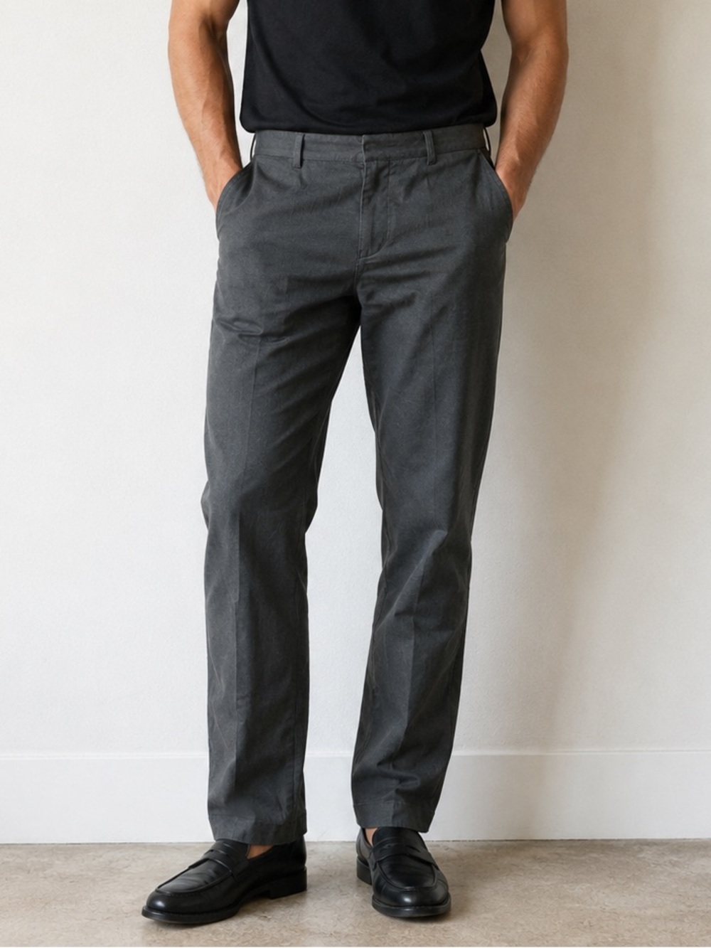 Express Men's Gray Dress Pants